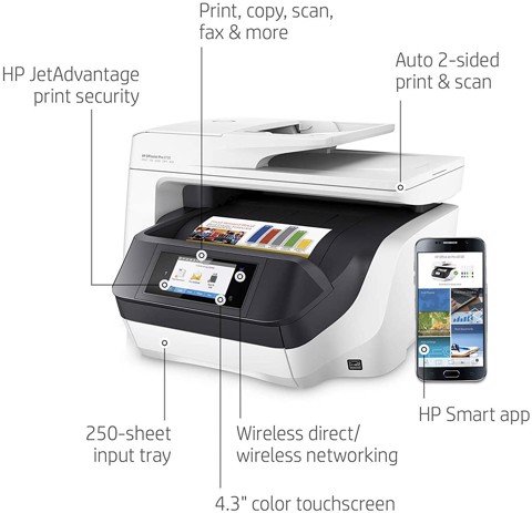 Cho thuê máy in màu HP Officejet Pro 8720 (A4)