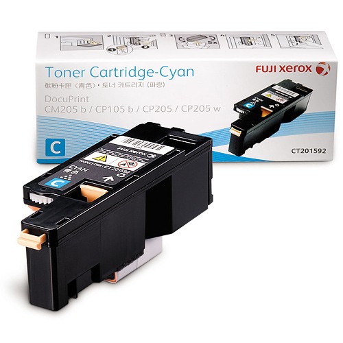 Mực in Fuji Xerox DocuPrint CM205b/CP105b/CP205, Cyan Toner Cartridge