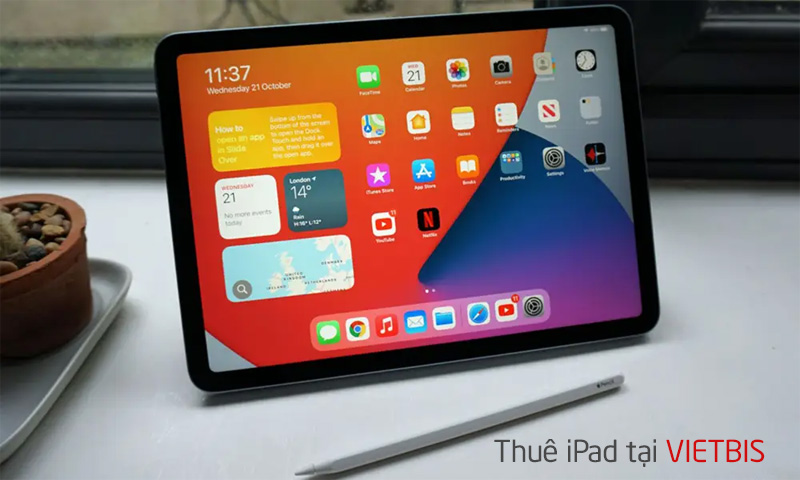 Bảng giá thuê iPad tại Hà Nội