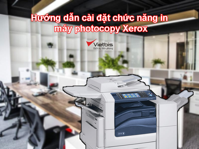 Hướng dẫn cài đặt chức năng in máy photocopy Ricoh