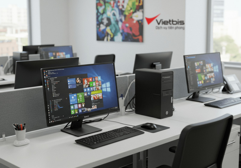Thuê PC/Laptop mới 100% dài hạn cho văn phòng