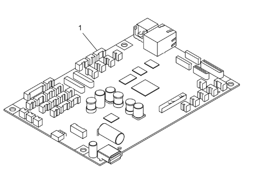 Cạc điều khiển Brother HL-T4000dw (D0262M040) Main PCB assy