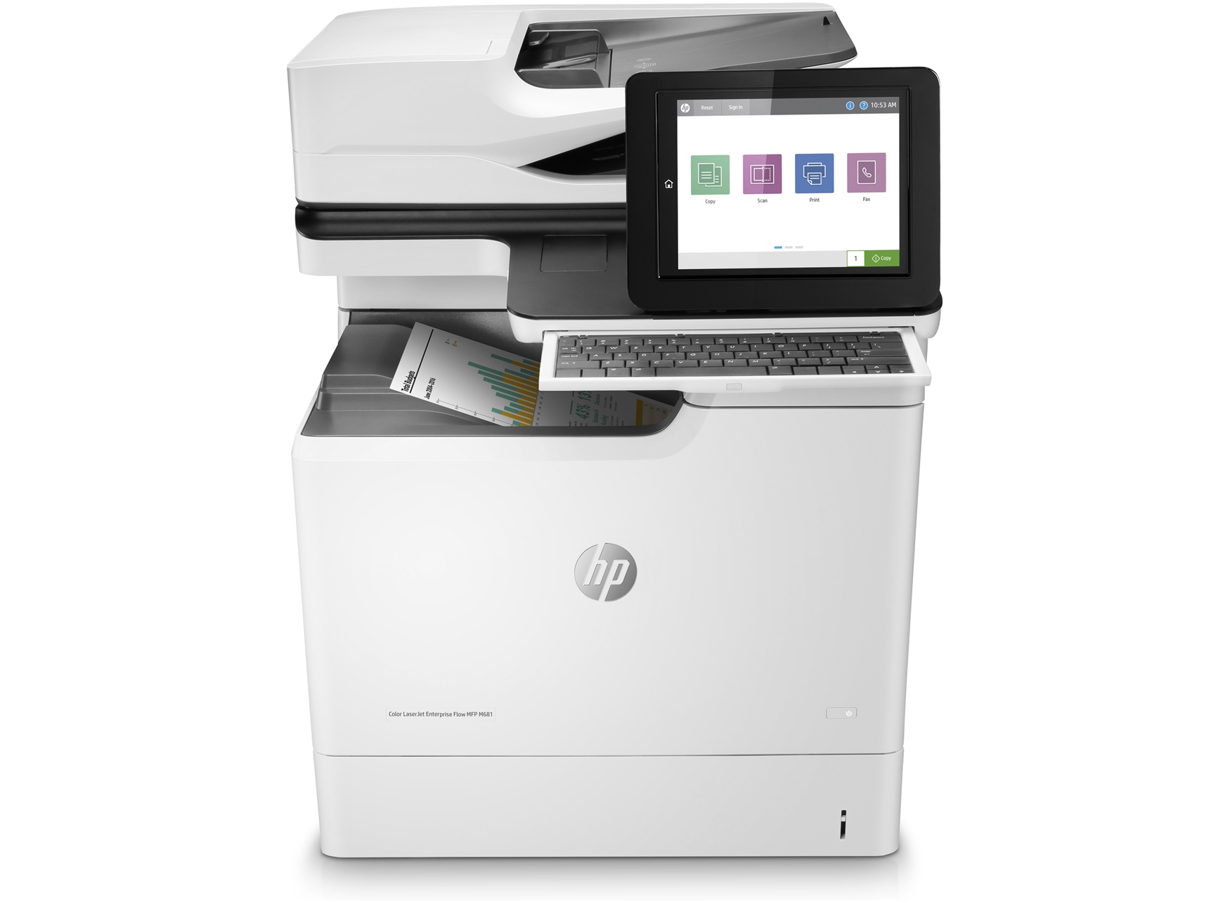 Máy in màu HP Color LaserJet Enterprise Flow MFP M681f