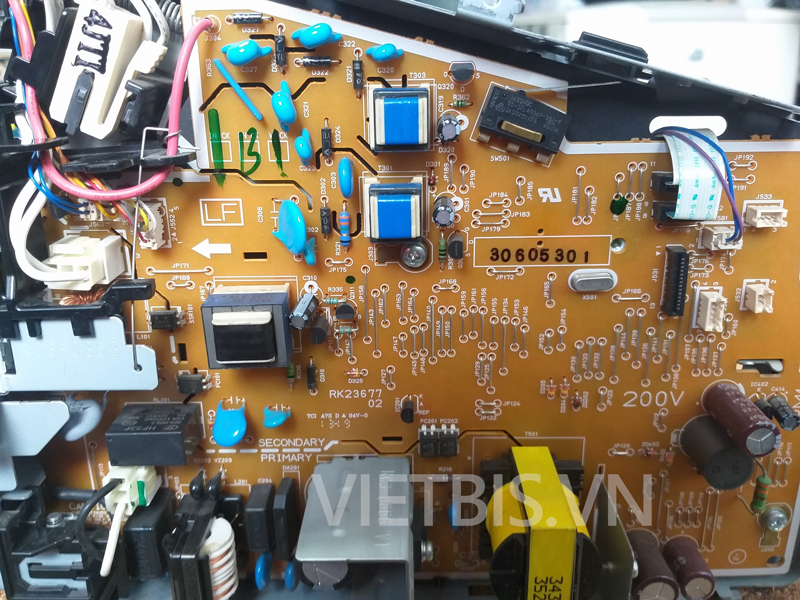 Board nguồn HP M1132