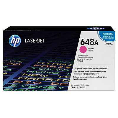 Mực in HP 648A Magenta LaserJet Toner Cartridge (CE263A)