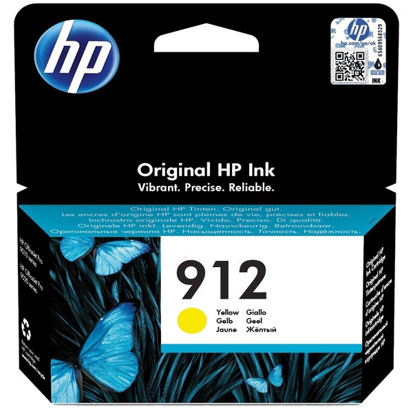 Mực in HP 912 Yellow Original Ink Cartridge (3YL79A)