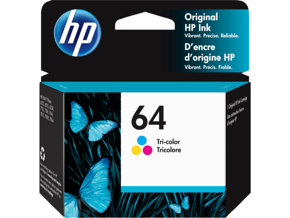 Mực in HP 64 Tri-color Original Ink Cartridge (N9J89AN)