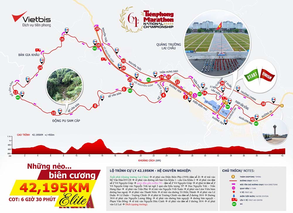 VIETBIS cung cấp thiết bị cho giải VĐQG Marathon 2023 tại Lai Châu