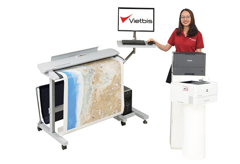 Máy scan công suất lớn cho số hóa tài liệu | by Vietbis.vn