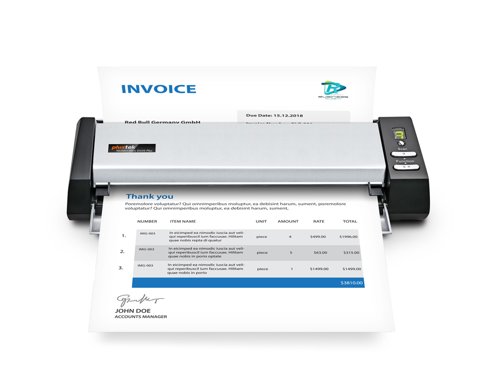Máy scan Plustek MobileOffice D430 Plus