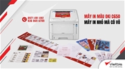 OKI C650DN máy in laser màu A4 nhỏ mà có võ, in đa dạng giấy Decal