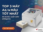 Top 3 máy in màu A4 in được giấy dày (256gsm) tốt nhất hiện nay