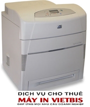 Cho thuê máy in HP Color LaserJet 5500n Printer