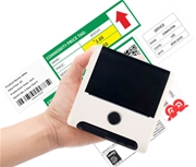 Máy In Nhãn Di Động M200, Bluetooth, In Qua App, Màu Trắng