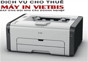 Cho thuê máy in ricoh sp200 - Afico Laser Printer